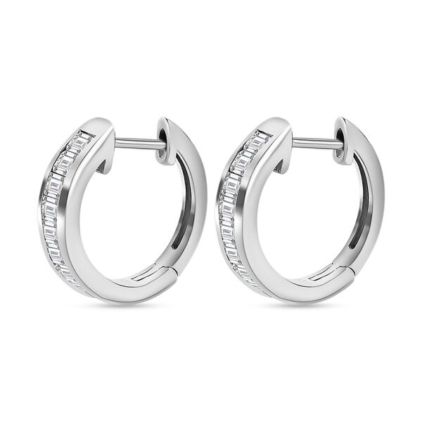 Weiße Topas-Creolen - 1,57 ct. image number 2