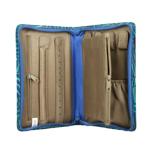 Sukriti handbemalter Schmuck Organizer, Schmetterlings-Muster, Gr&ouml;&szlig;e 21,5x12,5x3 cm image number 5