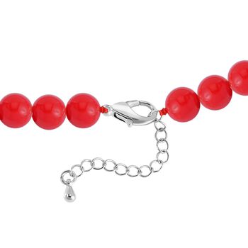 Rosa Muschelkernperle Schmuckset Reiner Edelstahl