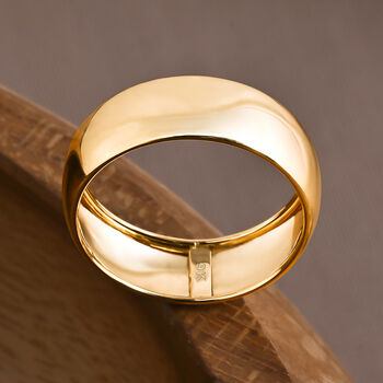 375 Gold Ring (Gr&ouml;&szlig;e 18.00) ca. 1,25g