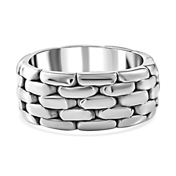 925 Silber Versilberung Ringe (Gr&ouml;&szlig;e 17.00) ca. 6,26g