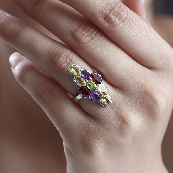 Multi-Edelstein-Ring - 4,42 ct. image number 3