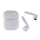 Kabellose In-Ear Kopfhörer mit Mikrofon und tragbarer Ladestation