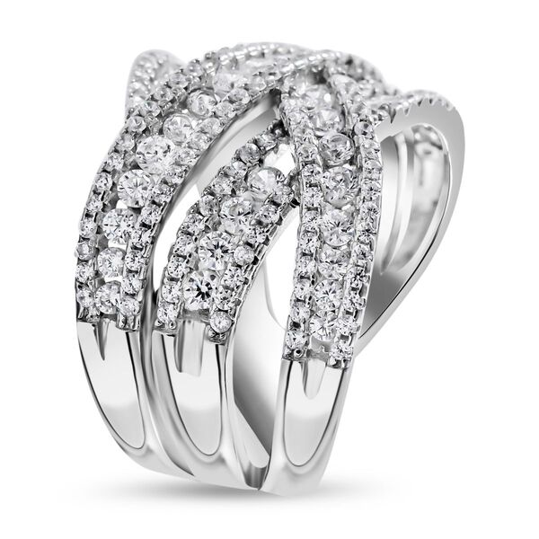 LUSTRO STELLA weißer Zirkonia-Ring - 3,41 ct. image number 2