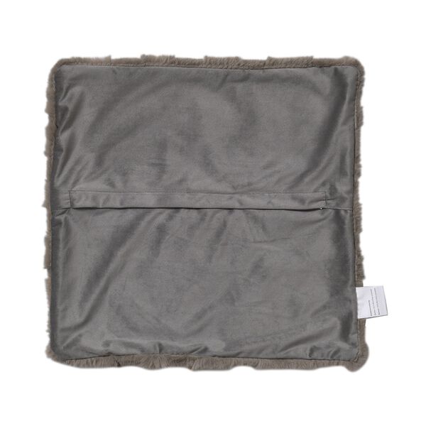 2-tlg. Zierkissenbezüge, 60x60 cm und 45x45 cm, kaffeebraun image number 4