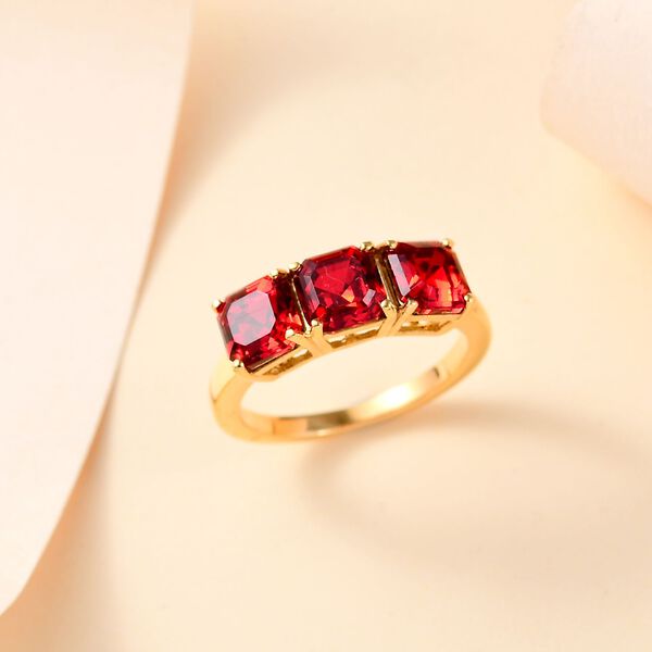 J Francis gefertigt mit SWAROVSKI- Scarlet Swarovski Kristall Ring image number 2