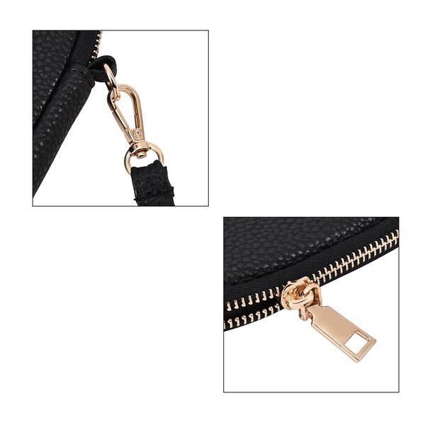 Stilvolle und kompakte Handytasche mit Katzenmotiv, Kunstleder, mit Schultergurt, 19x13.5x2cm image number 6