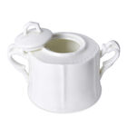 22 teiliges Porzellan geprägtes Tee-Set, 6 Tassen, 6 Teller, 7 Löffel, 1 Teekanne, 1 Zucker, 1 Milch image number 4