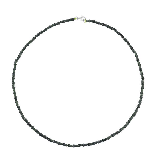 D'Joy natürliche, dunkle Olmek Jadeit 50cm Halskette - 58 ct. image number 4