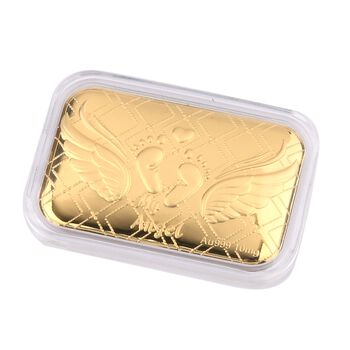 EXKLUSIVES GESCHENK - 999er Goldfolie mit Babyfu&szlig; 10mg