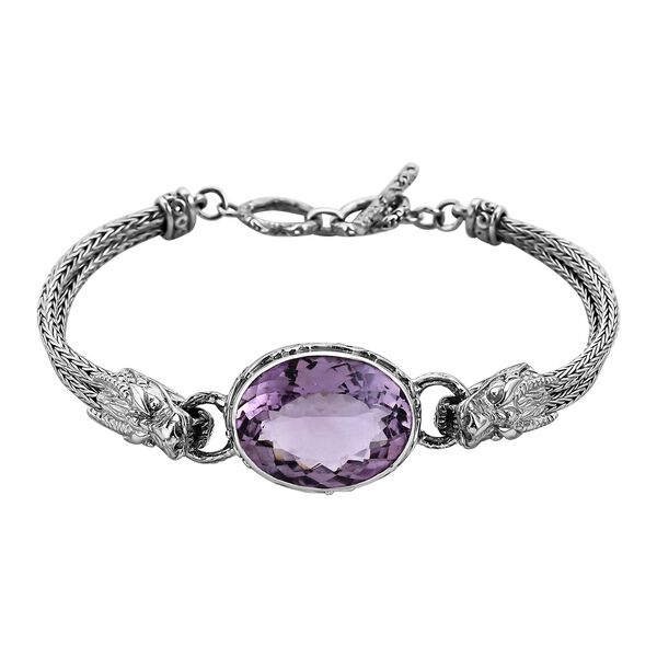 Royal Bali Collection- Rose De France Amethyst 19 cm Armband- 26.22 Karat