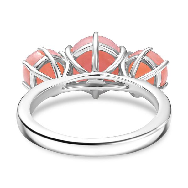 AA Vinicunca-Peruanischer Opal Ring, 925 Silber rhodiniert (Gr&ouml;&szlig;e 21.00) ca. 3.47 ct image number 5