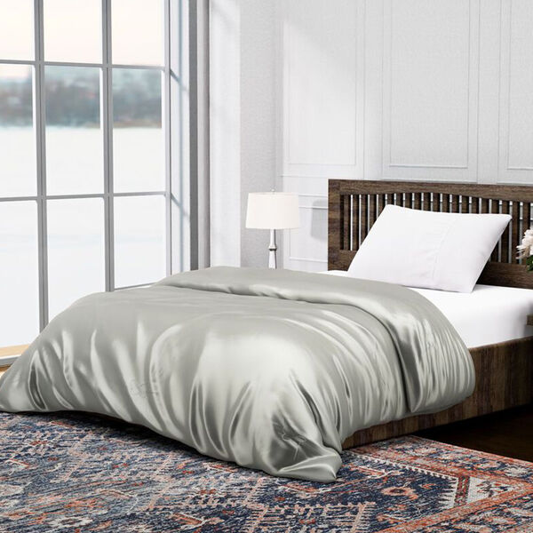 Serenity Night: Premium-Kollektion Herbst-Winter-Steppdecke aus 100 % Bambus mit hochwertiger Kunstdaunenfüllung – 135 x 200 cm, Mintgrün image number 3