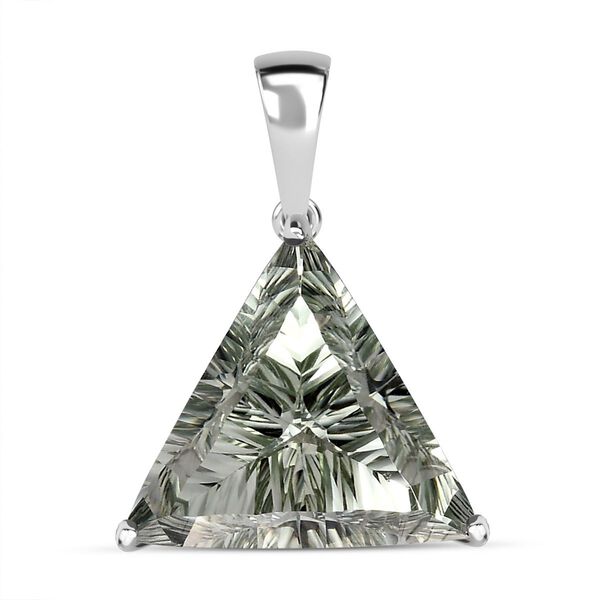 Prasiolith Anh&auml;nger - 24,92 ct.