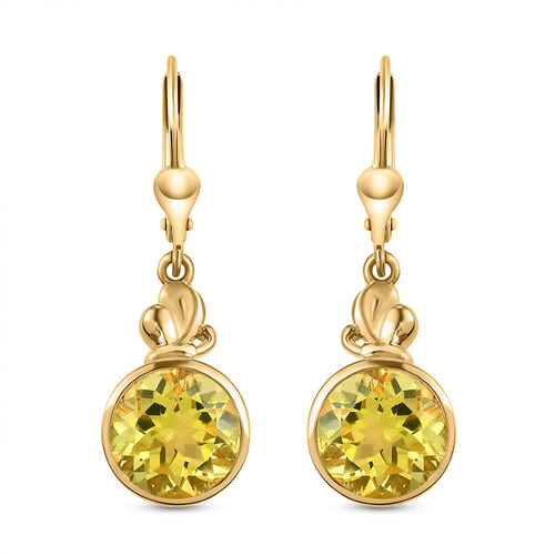 Ouro Verde-Quarz Ohrhänger - 6,83 ct. image number 0
