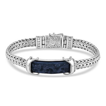 D'Joy Royal Bali- nat&uuml;rliches Olmek Jadeit 19cm Armband - 29,51 ct.