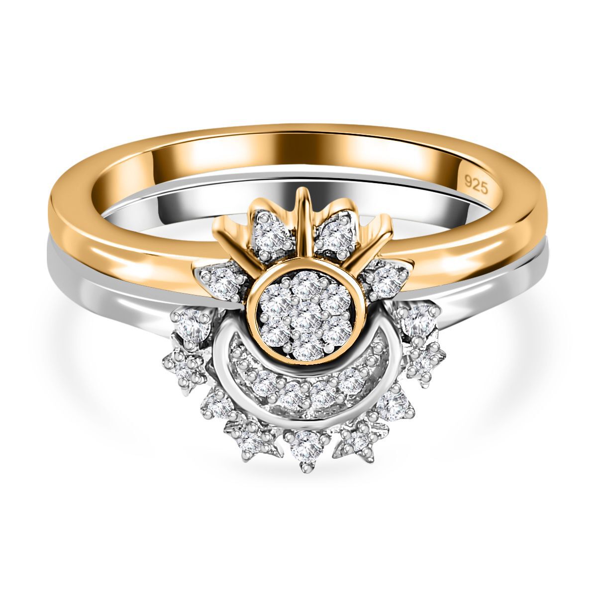 Ladies cheap ring set
