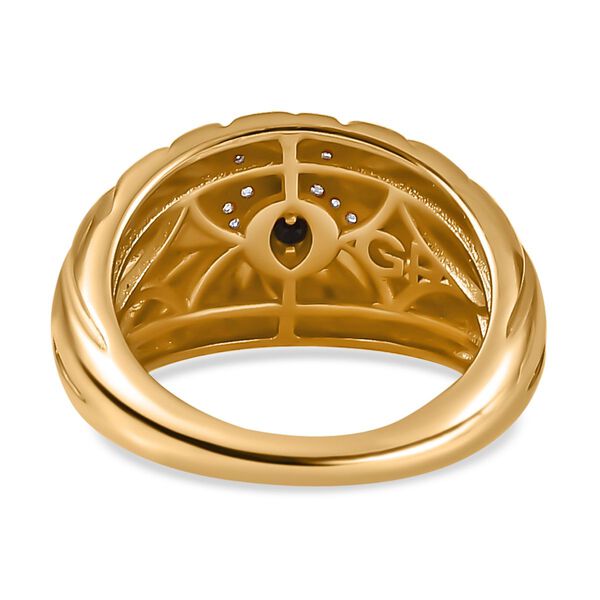 GP Celestial Dream Kollektion- Diamant und blauer Saphir-Ring - 0,12 ct. image number 6