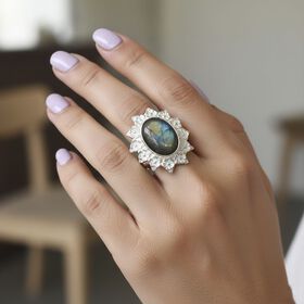 Royal Bali D'Joy AAA Labradorit Ring - 6 ct.