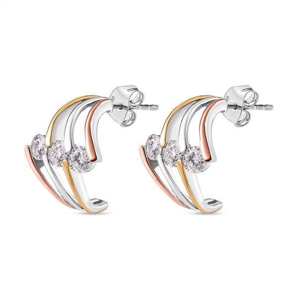 EF Moissanit Ohrringe - 1,37 ct. image number 4