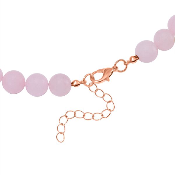Rosenquarz Halskette, 45 cm- 330 ct. image number 4