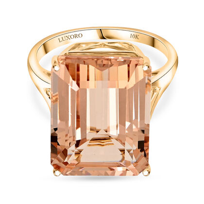 AAA Morganit Ring 585 Gold (Gr&ouml;&szlig;e 16.50) ca. 10,50 ct