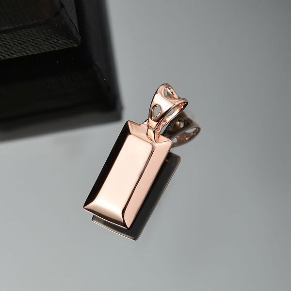 D&rsquo;Joy Anh&auml;nger, 925 Silber 750 ros&eacute;vergoldet image number 1