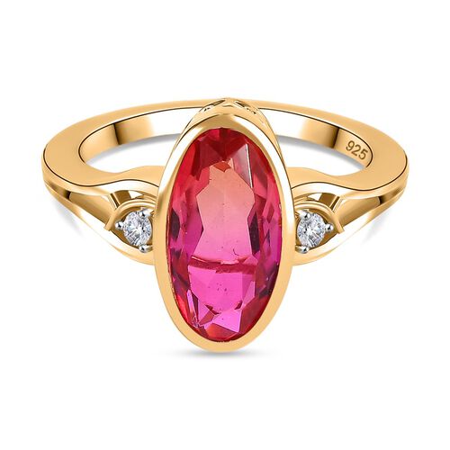 Sunset Triplett Quarz Ring, ca. 3,62 ct. image number 0