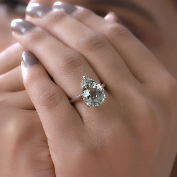 Prasiolith-Ring - 7,49 ct. image number 3