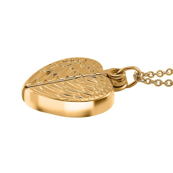 Reiner Edelstahl IP-GelbbeschichtungHalskette ca. 60 cm ca. 10,00g image number 3