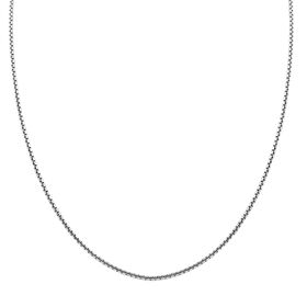 Italienische Veneziener Boxkette 925 Silber, ca. 45 cm ca. 3,77g