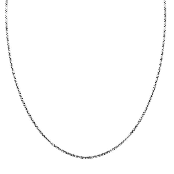 Italienische Veneziener Boxkette 925 Silber, ca. 45 cm ca. 3,77g