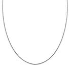 Italienische Veneziener Boxkette 925 Silber, ca. 45 cm ca. 3,77g