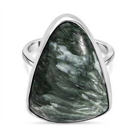 Sibirischer Seraphinit Ring - 16,35 ct.