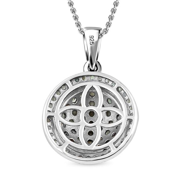 Alexandrit Anhänger mit Kette, 925 Silber platiniert ca. 2.70 ct image number 5