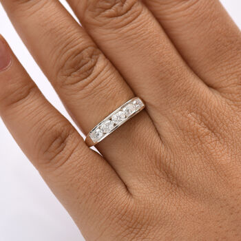 Moissanit Ring - 0,86 ct.