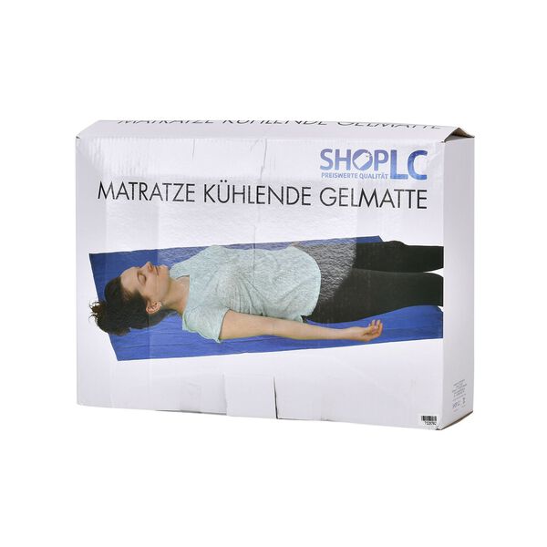 K&uuml;hlende Gel Matratzenauflage, blau image number 5