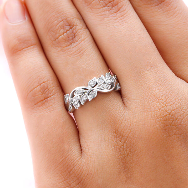 ALLORO klassischer Diamant-Ring image number 2