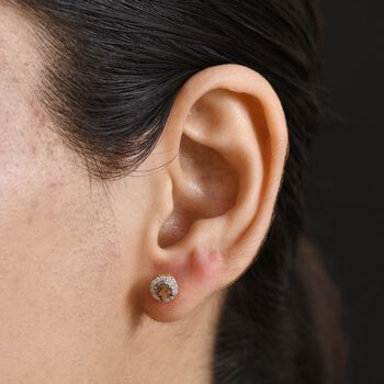 D'Joy AA Andalusit und Zirkon Ohrringe - 0,89 ct.