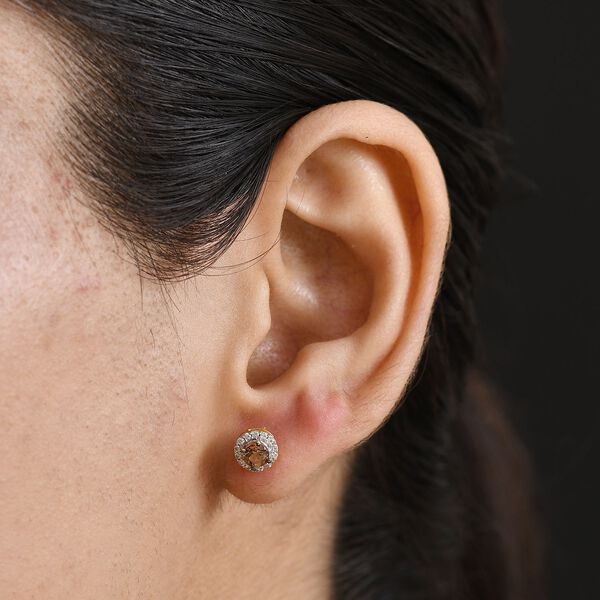 D'Joy AA Andalusit und Zirkon Ohrringe - 0,89 ct. image number 3