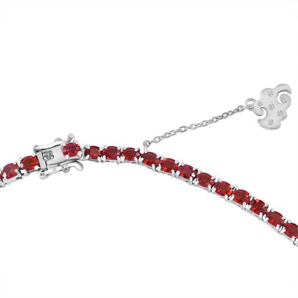 AA mehrfarbige Saphir-Halskette, 45 cm - 22,96 ct. image number 3