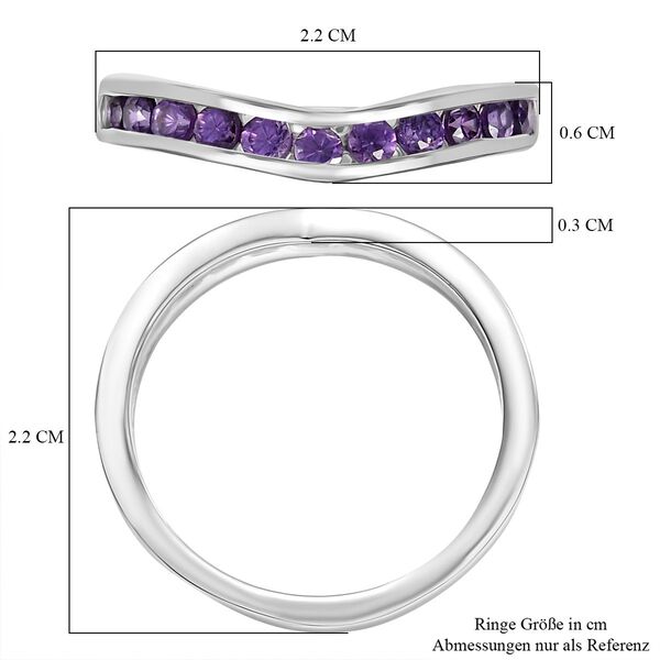 LUSTRO STELLA Amethyst Zirkonia Ring image number 7