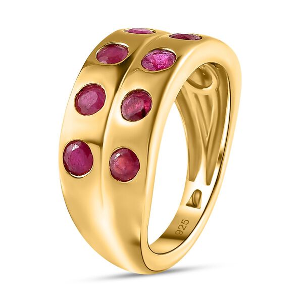 AA Afrikanischer Rubin (Fissure gef&uuml;llt) Ring - 1,63 ct. image number 5