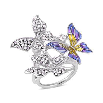 Kunstvoller Schalring, Schmetterling