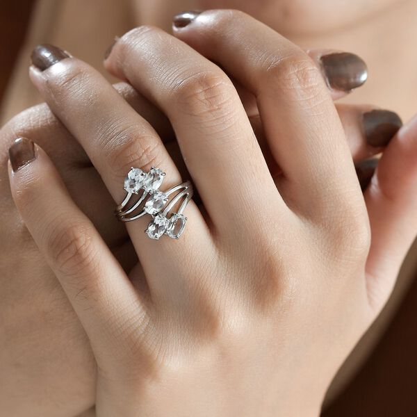 Weißer Topas-Ring - 2,87 ct. image number 3