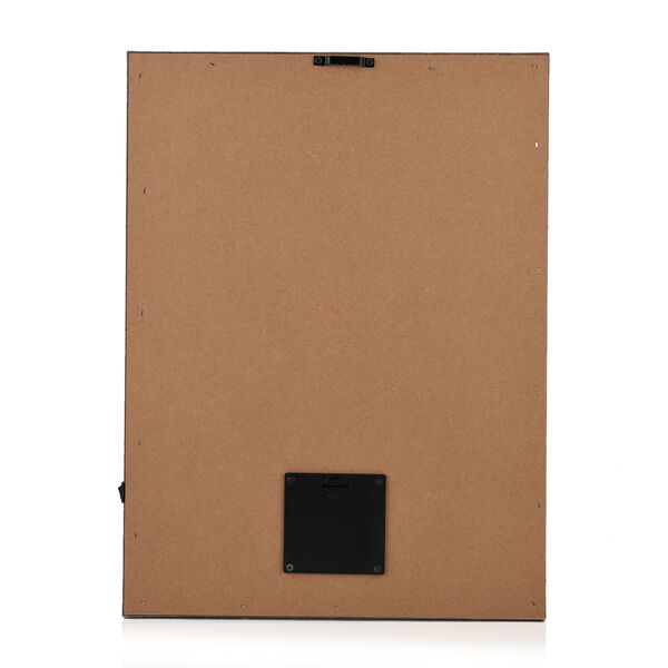 LIVMORE Waldpfad Nacht Motiv LED Wandbild mit Glasfaser Lichteffekt 30 x 40 cm image number 6