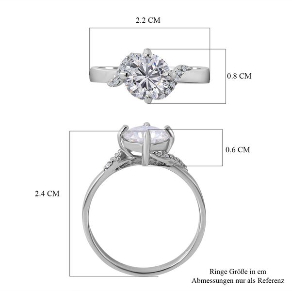 Moissanit Ring - 1,25 ct. image number 4