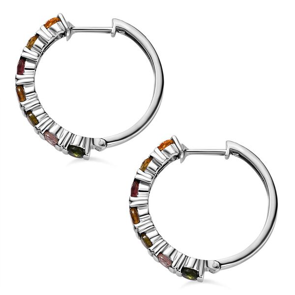 Mehrfarbige-Turmalin Ohrringe, ca. 2.39 ct image number 3