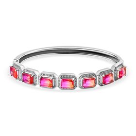 Sunset Triplett Quarz Armreif, 19 cm - 13,07 ct.