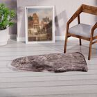 Luxury Edition: Wolkenweicher 2200 GSM Kunstfell Teppich 60x100 cm, Grau